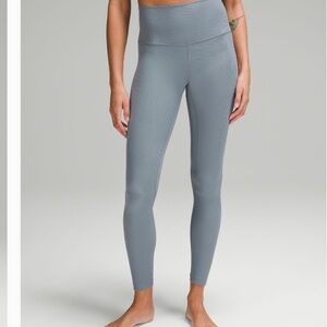 Lululemon align ribbed legging in Beligian Blue